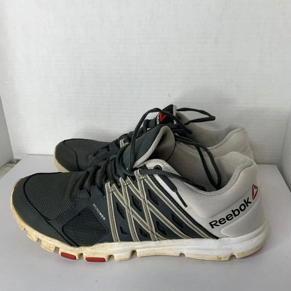 Reebok Mens Yourflex Train 8.0 LMT Training Shoes Black Slate Navy White
